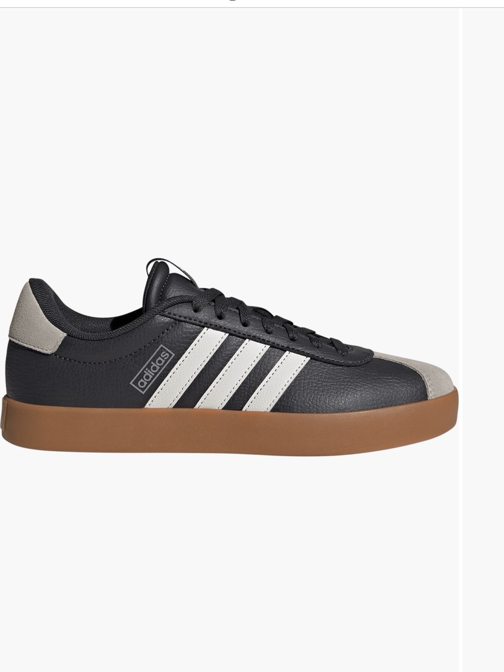 NWT Women’s adidas VL Court 3.0 Black, White & Gum Sole Low-Top Sneaker Size 10